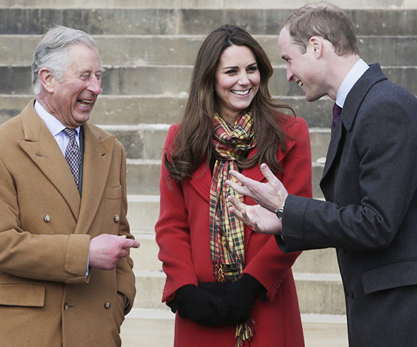 Prince Charles, Kate Middleton, Prince William