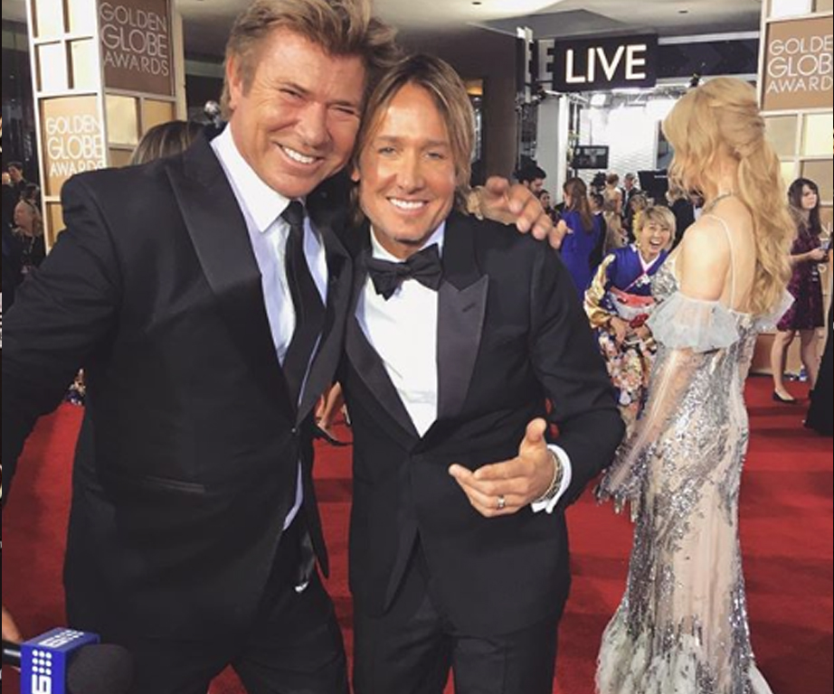 Richard Wilkins just became a grandfather and this pop is proud as punch!
