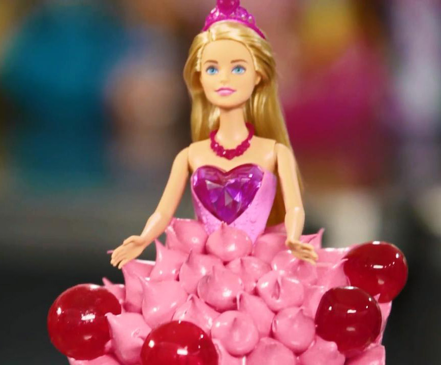 How to make The Australian Women’s Weekly Barbie bubble cake