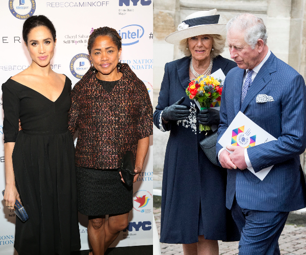 Doria Ragland, Meghan Markle, Prince Charles, Duchess Camilla