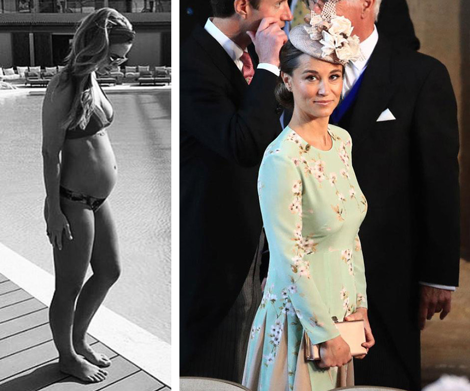 Pippa Middleton’s brother-in-law Spencer Matthews shows-off pregnant fiancée’s baby bump