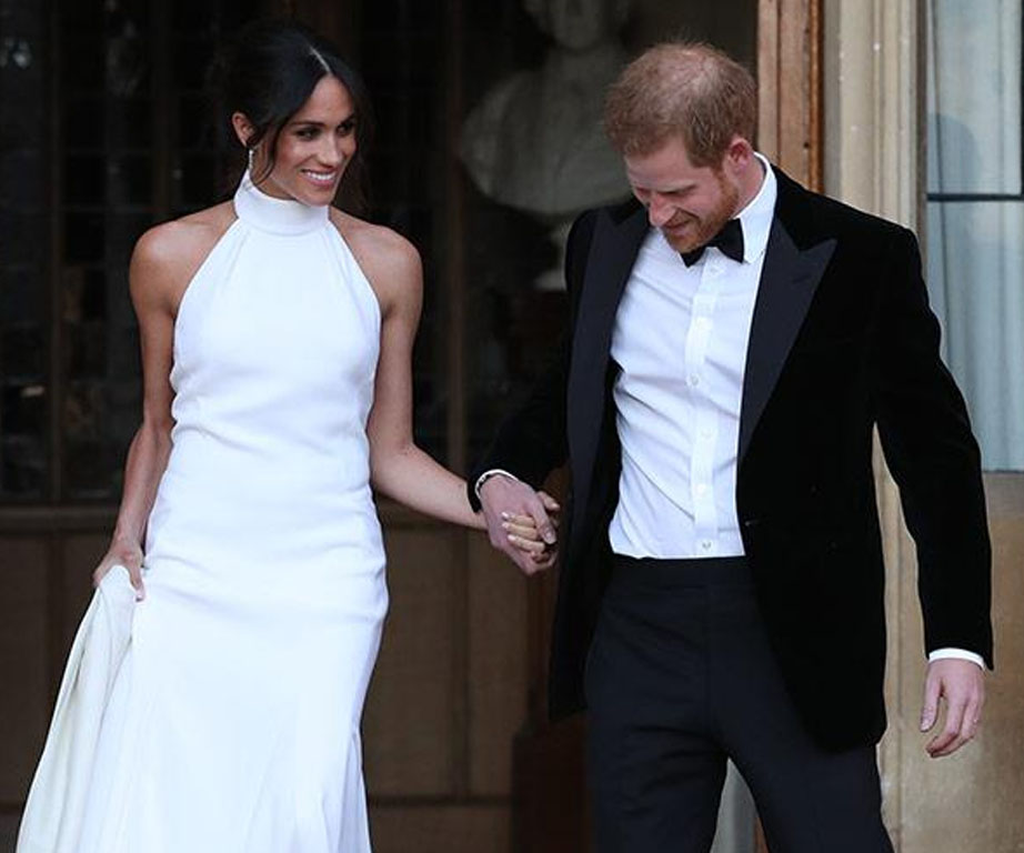 Meghan Markle broke Royal protocol at wedding reception