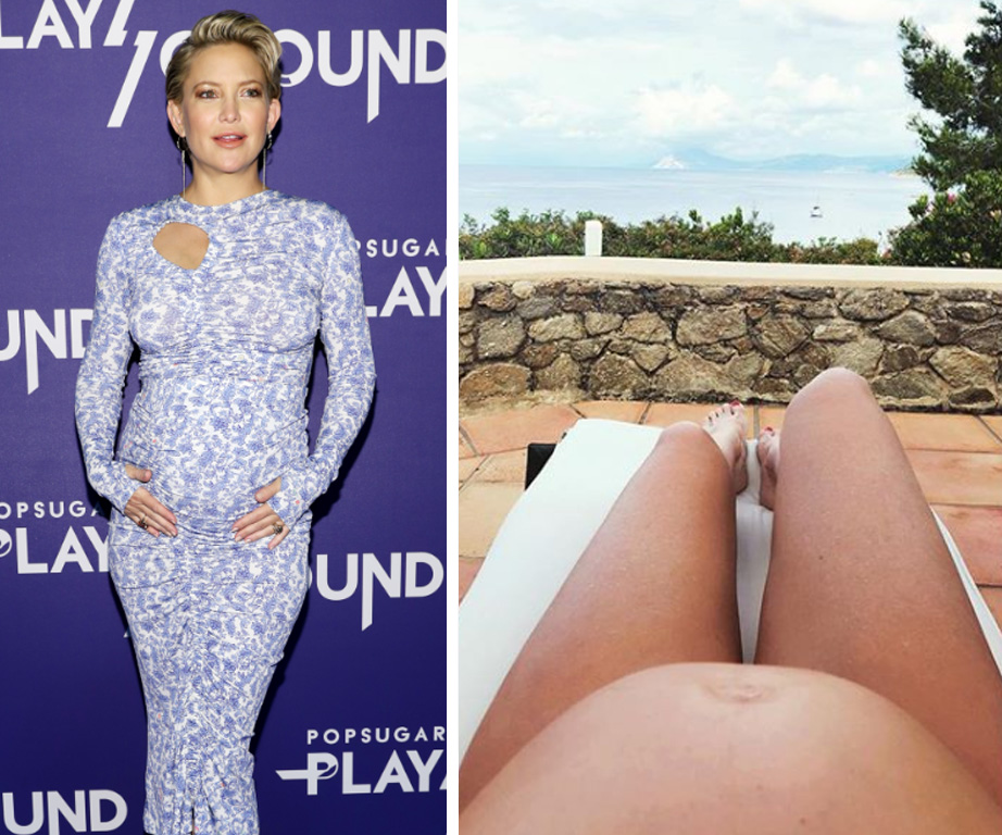 Bumping along beautifully! Kate Hudson’s third pregnancy in pictures