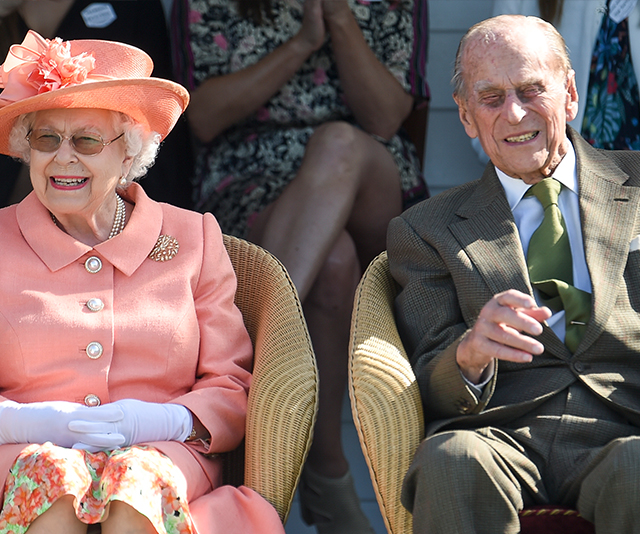 Prince Philip out and about, mingling with celebs and smiling wider than ever at the Polo
