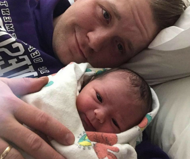 A dad has ‘breastfed’ his newborn daughter after mum is sent to intensive care