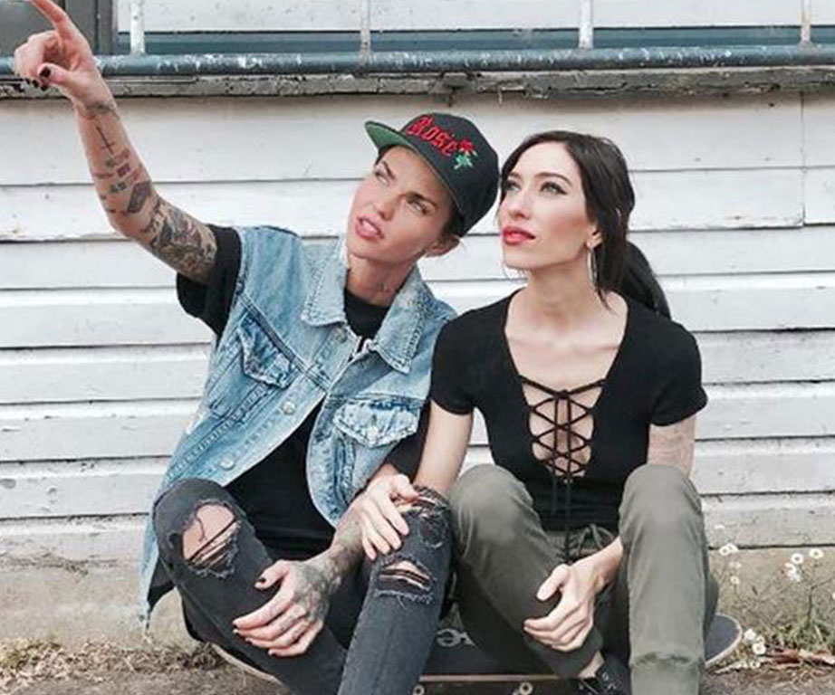 Ruby Rose gives her new girlfriend a shout out on Instagram