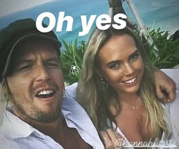 BIP’s Sam Cochrane parties with Bachelor’s Cass Wood