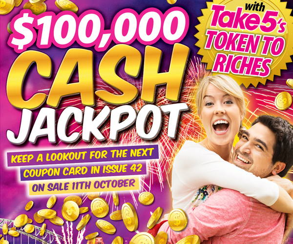 Tokens to Riches Cash Jackpot