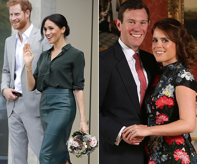 Prince Harry and Duchess Meghan might skip some of Eugenie’s wedding – and the reason is close to home