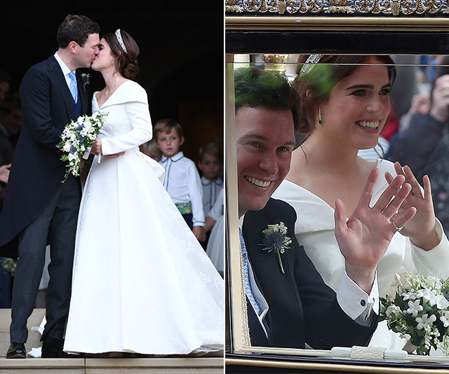 Princess Eugenie’s royal wedding: All the best moments from the carriage procession