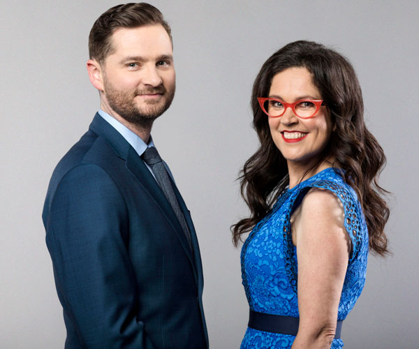 Charlie Pickering and Annabel Crabb run with made-up news stories in new show Tomorrow Tonight