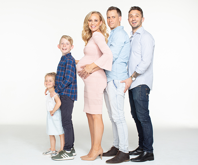 Carrie Bickmore shares more unconventional pregnancy photos with Tommy Little