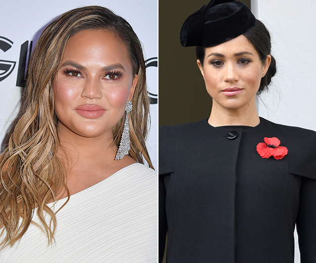 Chrissy Teigen dishes on what it’s REALLY like to work with Meghan Markle