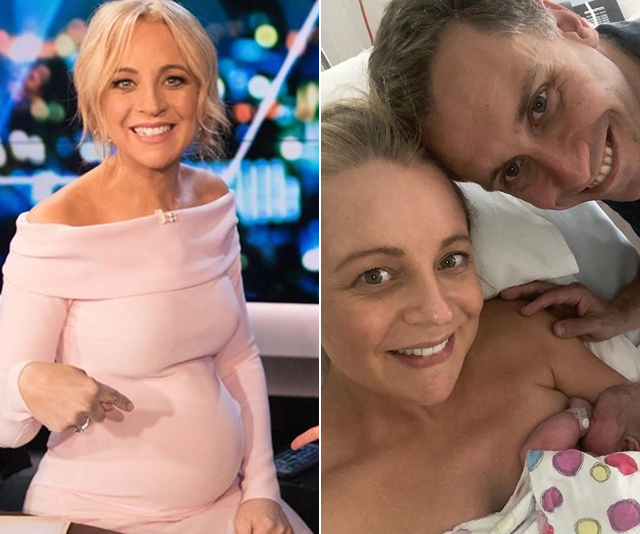 The Project host Carrie Bickmore welcomes third baby