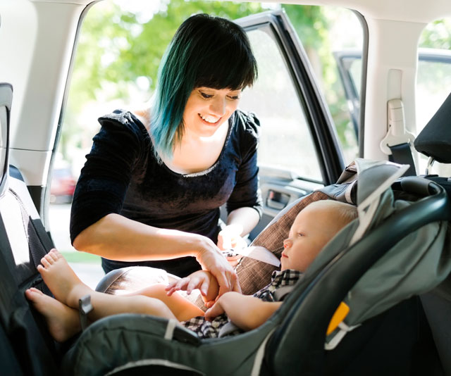 When should a baby go in a forward facing car seat?