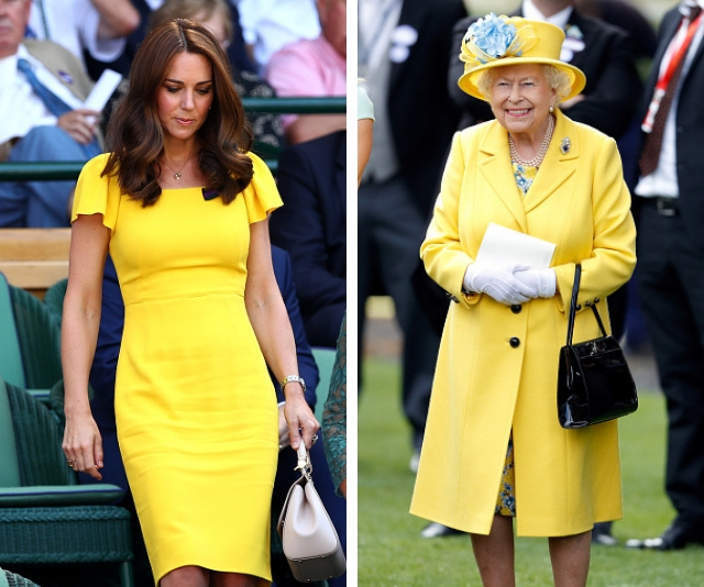 The best twinning moments between Kate Middleton and the Queen