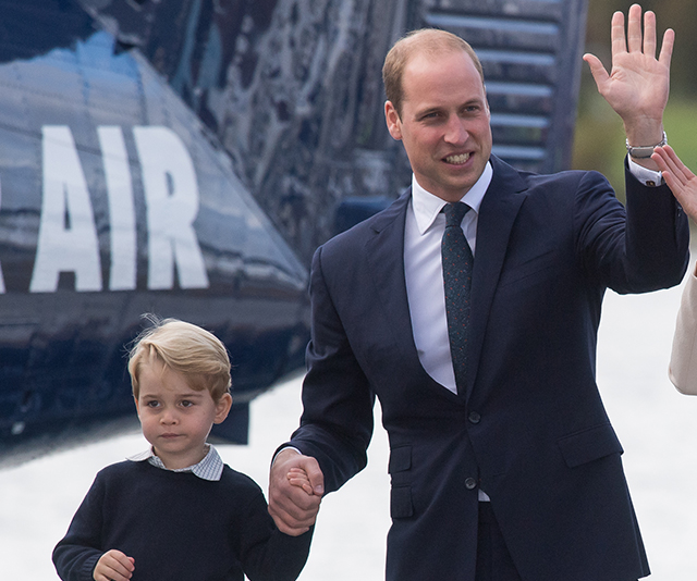 Prince William jokes that Prince George knows he’s useless at this one thing