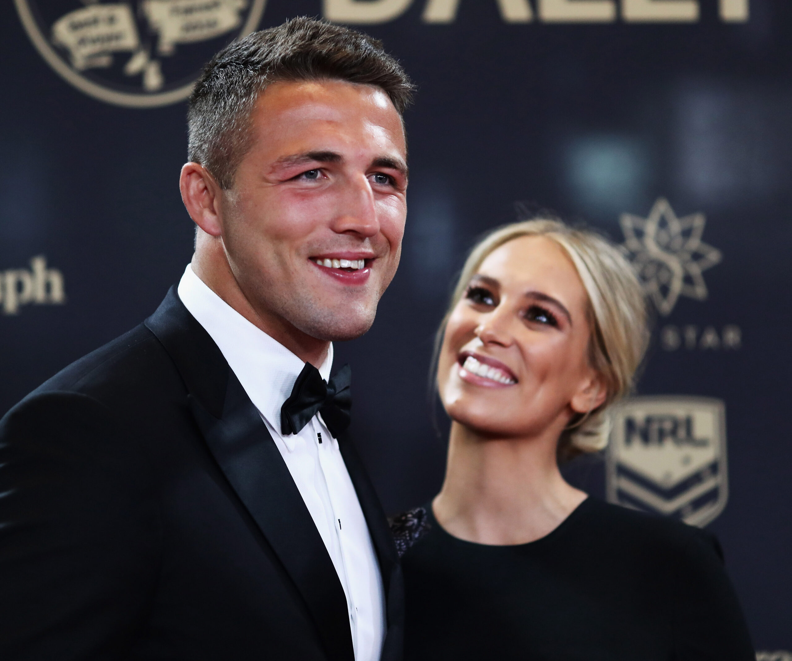 Sam Burgess and Phoebe Burgess split less than a month after the birth of their son