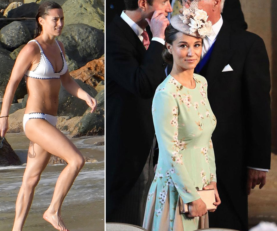 Pippa Middleton just rocked a bikini 11 weeks after giving birth and WOAH