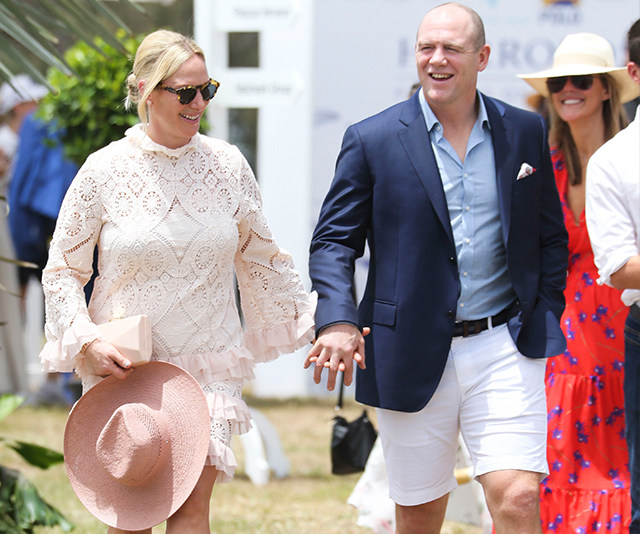 Sporty royals Zara and Mike Tindall have touched down in Australia
