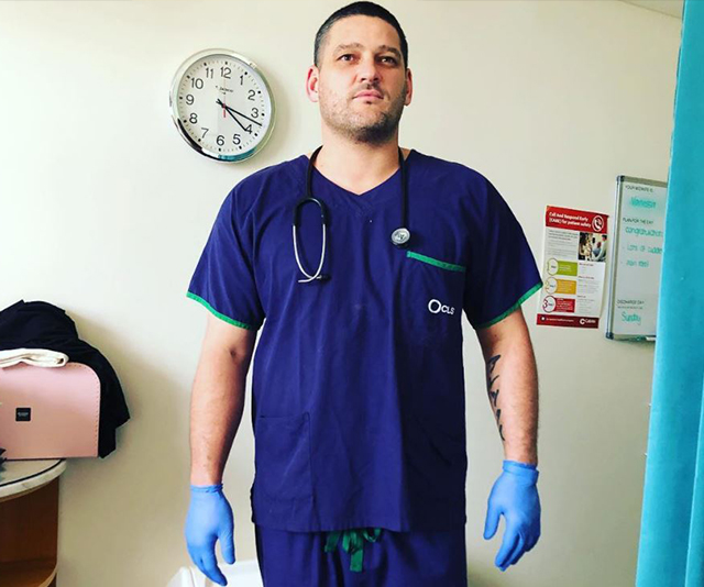 Brendan Fevola shares the first photo of his adorable family of six