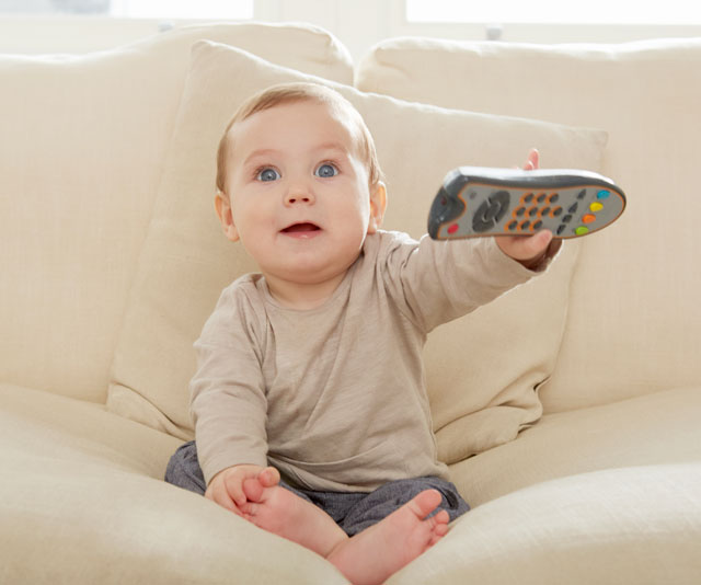Baby TV time: How much TV is healthy for babies?