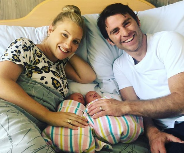 Dancing with the Stars’ Jimmy Rees and wife, Tori welcome twins Mack and Vinny