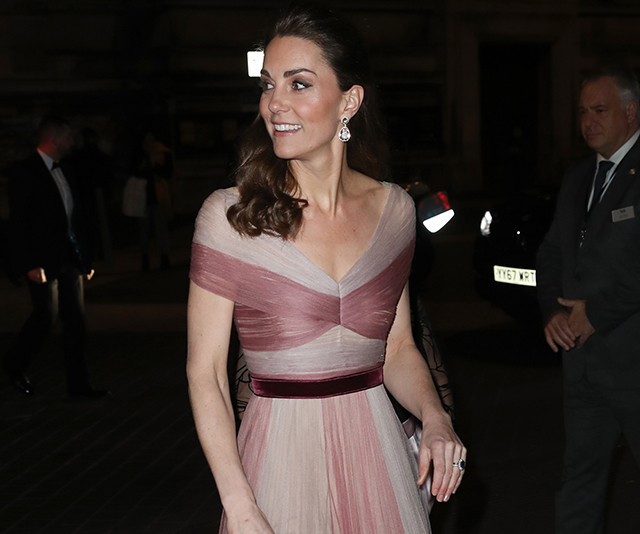 Duchess Catherine proves she is fashion royalty in her latest pink Gucci gown