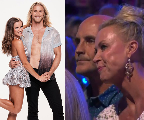 Lisa Curry and Grant Kenny join forces to cheer on son Jett Kenny on Dancing With The Stars