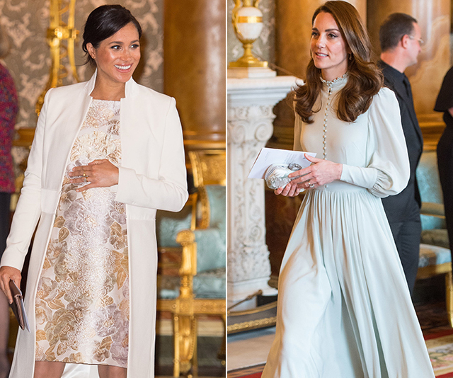 Duchess Meghan and Duchess Catherine just stepped out together in a dazzling display