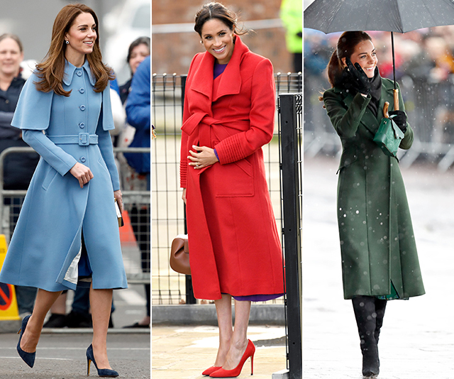 Where to get your hands on Kate and Meghan’s royally-approved winter coats