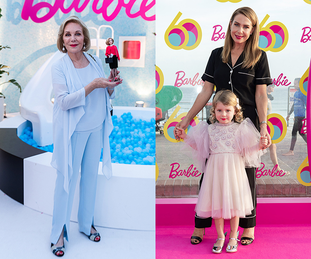 Ita Buttrose, Kate Ritchie and Roxy Jackenko celebrate Barbie’s 60th birthday at Sydney’s Bondi Beach