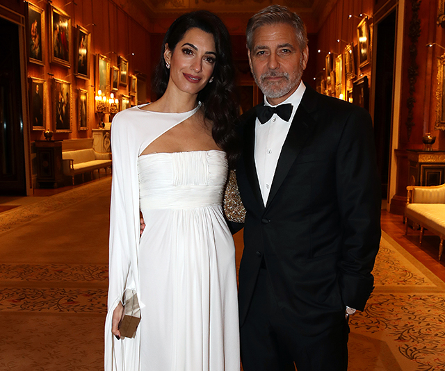 George and Amal Clooney bring their A-list glamour to Buckingham Palace