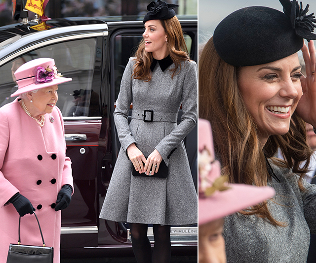 Duchess Catherine and Queen Elizabeth did the sweetest thing during their first joint appearance
