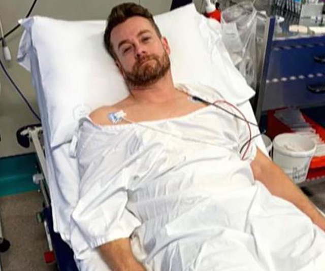 Grant Denyer rushed to hospital again with back injury