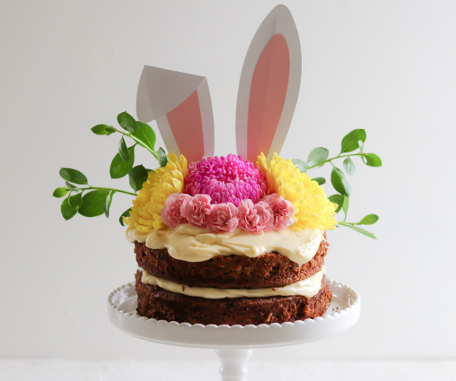 Get festive this long weekend with Fat Mum Slim’s mouth-watering, Easter carrot cake