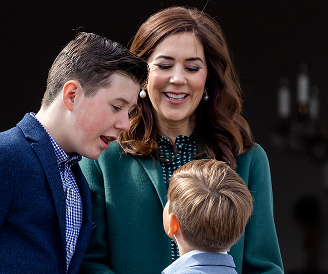 Princess Mary and her family celebrate the Queen’s birthday with a rare public singing performance