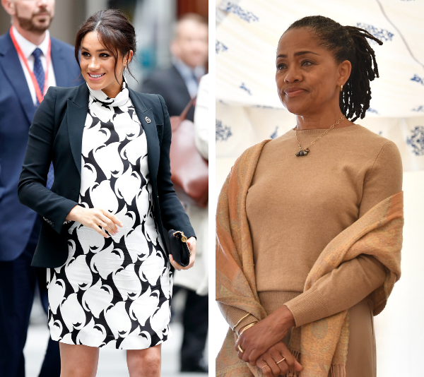 Doria Ragland arrives in the UK ahead of the birth of her first grandchild