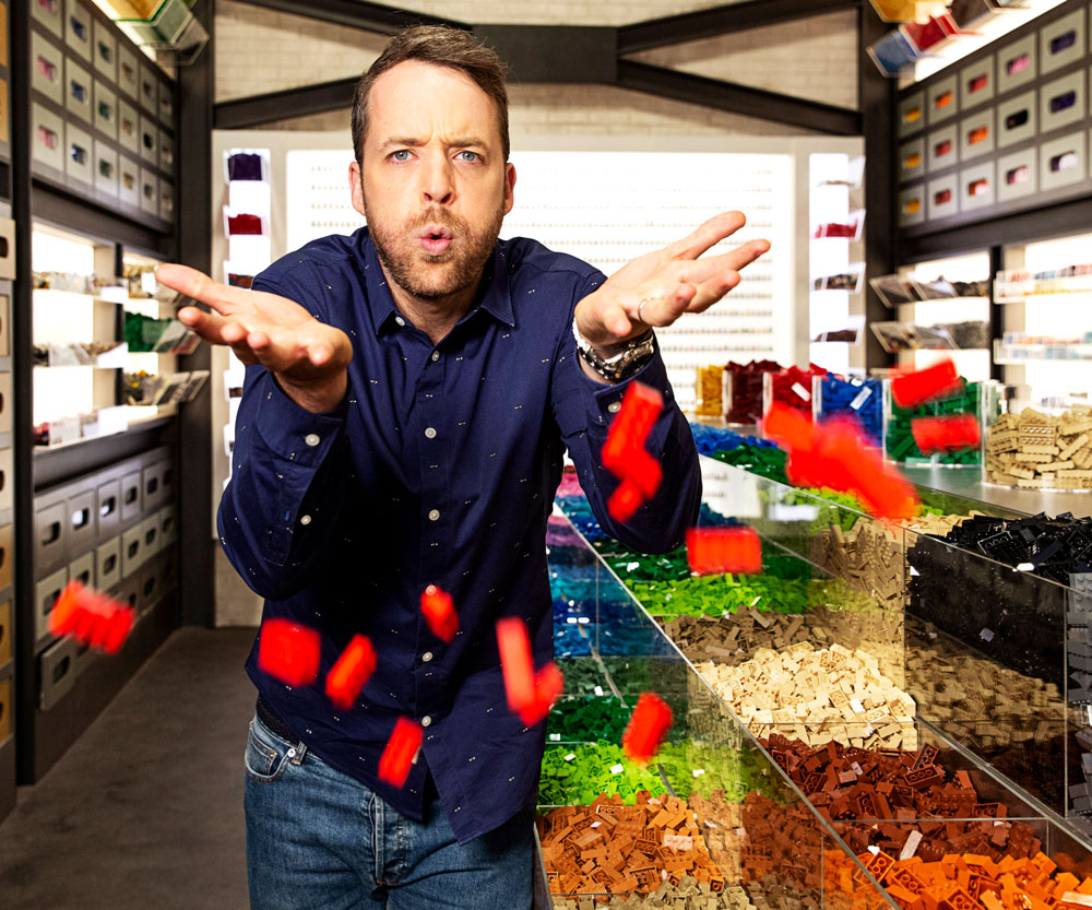 Hamish Blake chats to TV WEEK about his new hosting gig on LEGO Masters and being a cool parent
