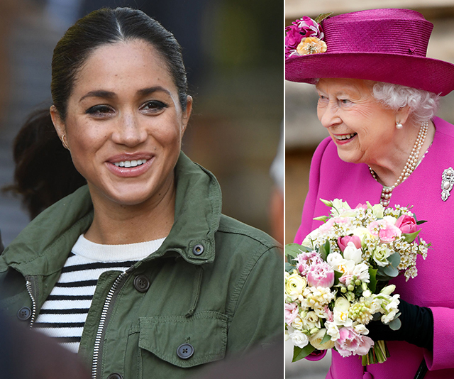 The Queen just visited Duchess Meghan at Frogmore Cottage, confirming a big clue about Baby Sussex