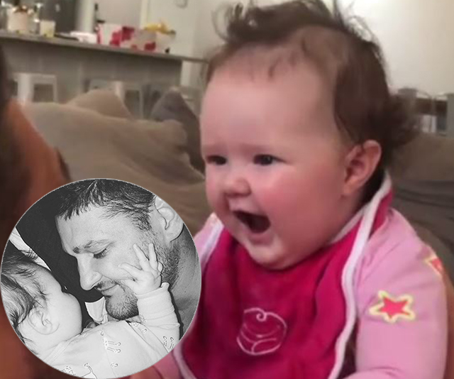 Brendan Fevola’s baby daughter just said her first words in this video that’ll melt your heart