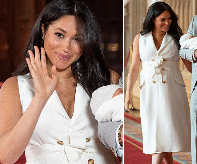 The incredible message behind Meghan Markle’s white dress we all missed
