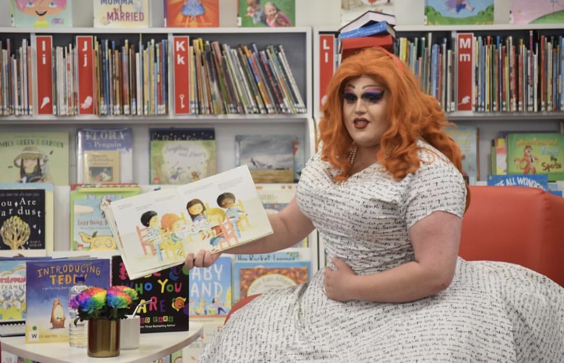 Drag queen causes outrage at children’s story time