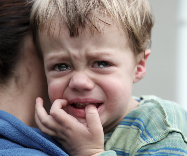 Toddler fears and phobias