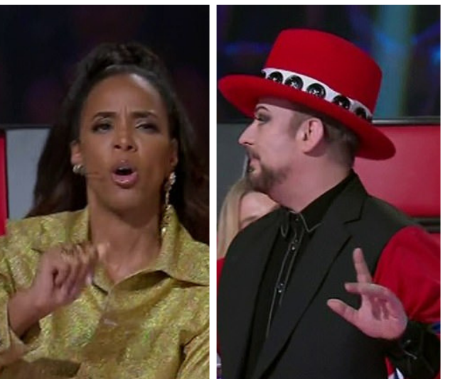 Boy George and Kelly Rowland face backlash from Voice fans after explosive fight