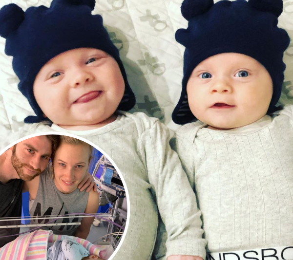 EXCLUSIVE: Entertainer Jimmy Rees reveals the magical bond his newborn twins share and it will AMAZE you