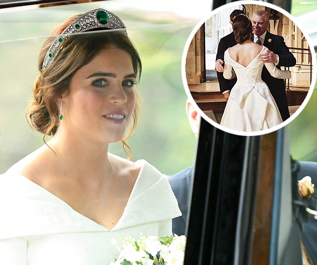 Princess Eugenie just shared an incredible never-before-seen picture from her wedding day for a very special reason