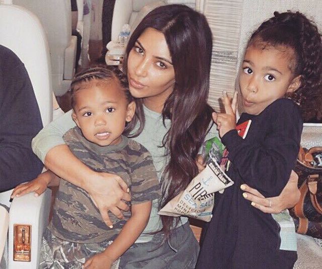 Kim Kardashian shared a brand new photo of Saint and Psalm and it’s heavenly