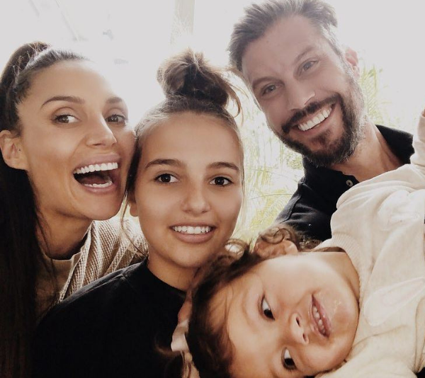It’s a girl! Sam and Snezana Wood welcome baby number two