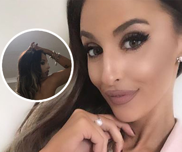 WOAH. Lizzie from MAFS just flaunted a NEW tattoo in a racy bedroom photo shoot